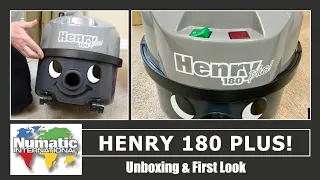 Numatic Henry 180 Plus Unboxing & First Look