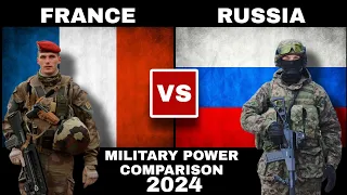 Russia vs France Military Power Comparison 2024
