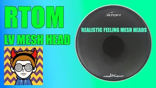 RTOM LV Mesh Heads Review and Demo - Best Low Volume Drum Heads?