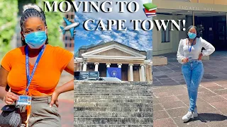 MOVING TO CAPE TOWN PART 1✈️ | UCT STUDENT | SOUTH AFRICAN YOUTUBER