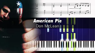 Don McLean - American Pie - ACCURATE Piano Tutorial