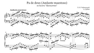 Tchaikovsky - "Nutcracker" Andante maestoso piano version