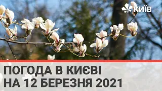 Погода в Києві на 12 березня 2021