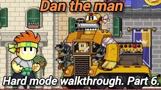 (No commentary) Dan the man Hard Mode walkthrough. Level 6. Part 6. BOSSFIGHT!