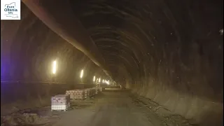 Primul tunel rutier săpat pentru o autostradă din România