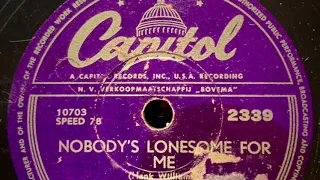 Nobody's lonesome for me - Molly Bee - 1953