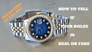 Find of the day Rolex real or fake