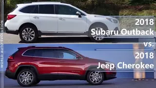 2018 Subaru Outback vs 2018 Jeep Cherokee (technical comparison)