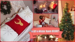 ❄︎Украшаем мою комнату!!!❄︎DIY❄︎Winter ROOM DECOR!!!❄︎ КАТЯ ВИК