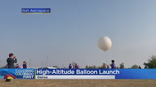 Aerospace Interns & Mentors Launch High Altitude Balloon