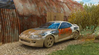 Rebuilding a 1601HP TOYOTA 1998 SUPRA RZ - Forza Horizon 4 Gameplay | Speed Test | Racing Tune