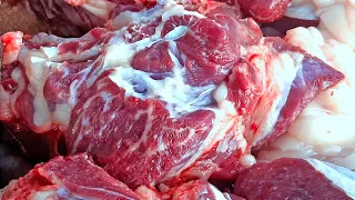 The Most Flavorful Cuts of Beef | Biggest Meat Processing Shop in Bangladesh | Meat Cutting Skills.