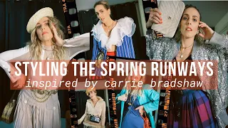 STYLING THE SPRING TRENDS INSPIRED BY CARRIE BRADSHAW/