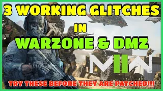 MW2 | 3 WORKING GLITCHES | WARZONE and DMZ | TRY THESE BEFORE THEY ARE PATCHED!