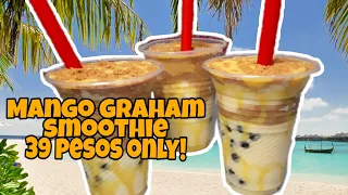 Mango graham Float Smoothie Negosyo with Costing | Tapioca Pearl Cooking Instructions