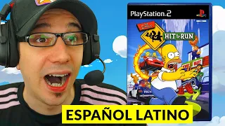 PROBÉ EL SIMPSONS HIT AND RUN PERO EN ESPAÑOL LATINO