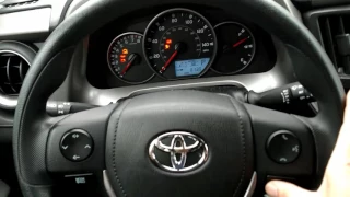 How to reset a maintenance light on a 2016 Toyota RAV4