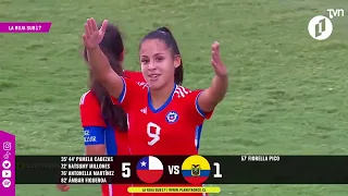 Chile 5-1 Ecuador Fecha 3 Sudamericano Sub-17 Femenino 17-03-2024