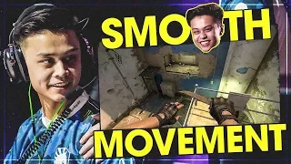 WHEN CS:GO PROS HAVE SMOOTH MOVEMENT! (BHOPS & RUNBOOSTS)