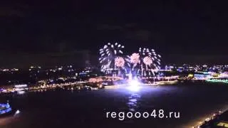 Аэросъёмка Нового Года: Санкт -Петербург