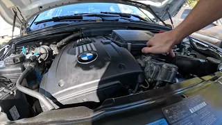 2010 BMW 535i XDRIVE Oil Change (N54)