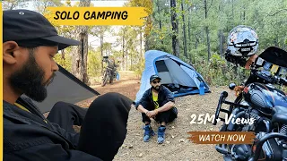 Solo in Forest - Survival Summer Camping in Jungle