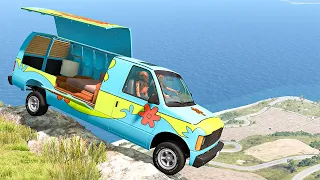 Cliff Drops #52 - BeamNG DRIVE | SmashChan