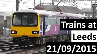 Trains at Leeds 21/09/2015