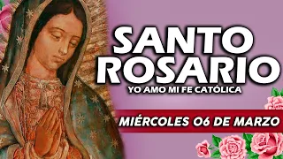 ❤️SANTO ROSARIO DE HOY MIÉRCOLES 06 DE MARZO DE 2024🌷| Rosario | Yo Amo❤️Mi Fe Católica