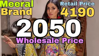 Original Brand Meeral  Khaddar Collection Whatsapp 03052800026