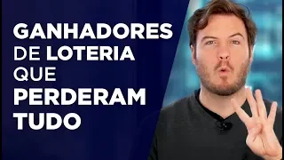 4 GANHADORES da LOTERIA que perderam TUDO! | (E como eles vivem hoje)