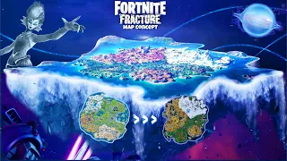 Fortnite Map Concept - Fortnite Fracture MINIMAP POV!