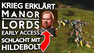 Manor Lords Krieg erklären in Manor Lords Deutsch German Gameplay