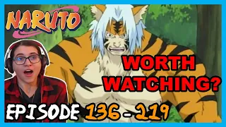 ARE NARUTO FILLERS WORTH WATCHING? Naruto Episode 136 - 219 Review