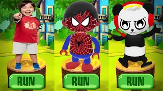 Tag with Ryan - Combo Panda vs Spiderman Ryan Mod - Run Gameplay