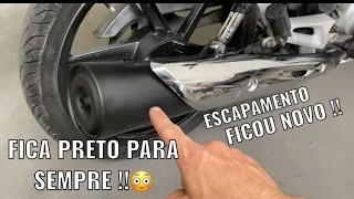 COMO DEIXAR SEU ESCAPE PRETO PARA SEMPRE!! 😳 (Tinta Eterna)