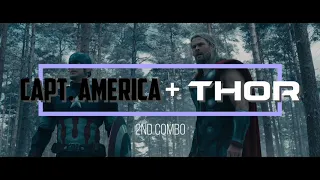 Captain America, Iron Man and Thor COMBO SCENE