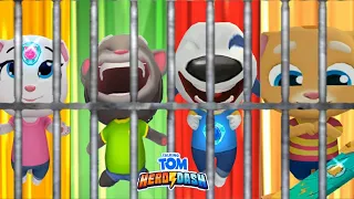 TALKING TOM HERO DASH -- ALL CHARACTER LOCK & ALL CHARACTER UNLOCK CLASSIC RUN BOSS FIGHT