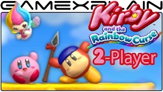 Kirby and the Rainbow Curse - Bandana Dee 2-Player Co-Op (1080p 60fps Wii U)