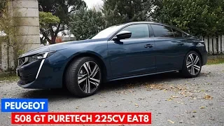 Prueba Peugeot 508 GT 1.6 Puretech 225cv EAT8 | Review | Español | CAR and GAS