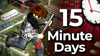 Project Zomboid, But Days Are Only 15 MINUTES