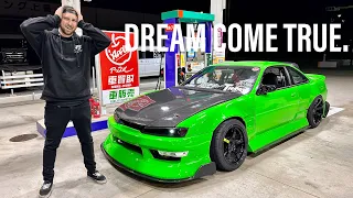 Total TRANSFORMATION of my S14 Silvia! (Driving on Japanese roads!)