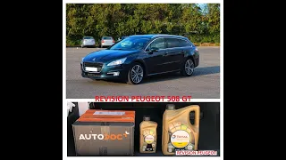 REVISION PEUGEOT 508 2.2hdi 204cv Año 2012