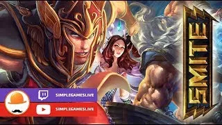 SMITE! СИЛИЩА В ТВОИХ РУКАХ! Стрим SimpleGamesLive