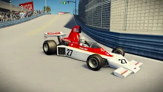 Assetto Corsa F1 1975 Parnelli VPJ4 at Long Beach (M. Andretti) hotlap