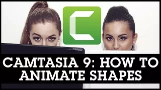 Camtasia 9 How To Animate Shapes - Fun Video Editing Effects!