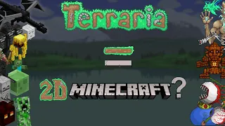 Is Terraria 2D Minecraft ? | Terraria Review