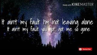Zara Larsson - Ain't My Fault (R3hab Remix) lyrics / lyric video