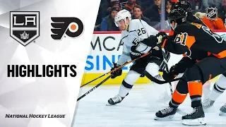 NHL Highlights | Kings @ Flyers 1/18/20