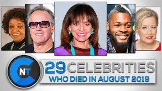 List of Celebrities Who Died In AUGUST 2019 | Latest Celebrity News 2019 (Celebrity Breaking News)